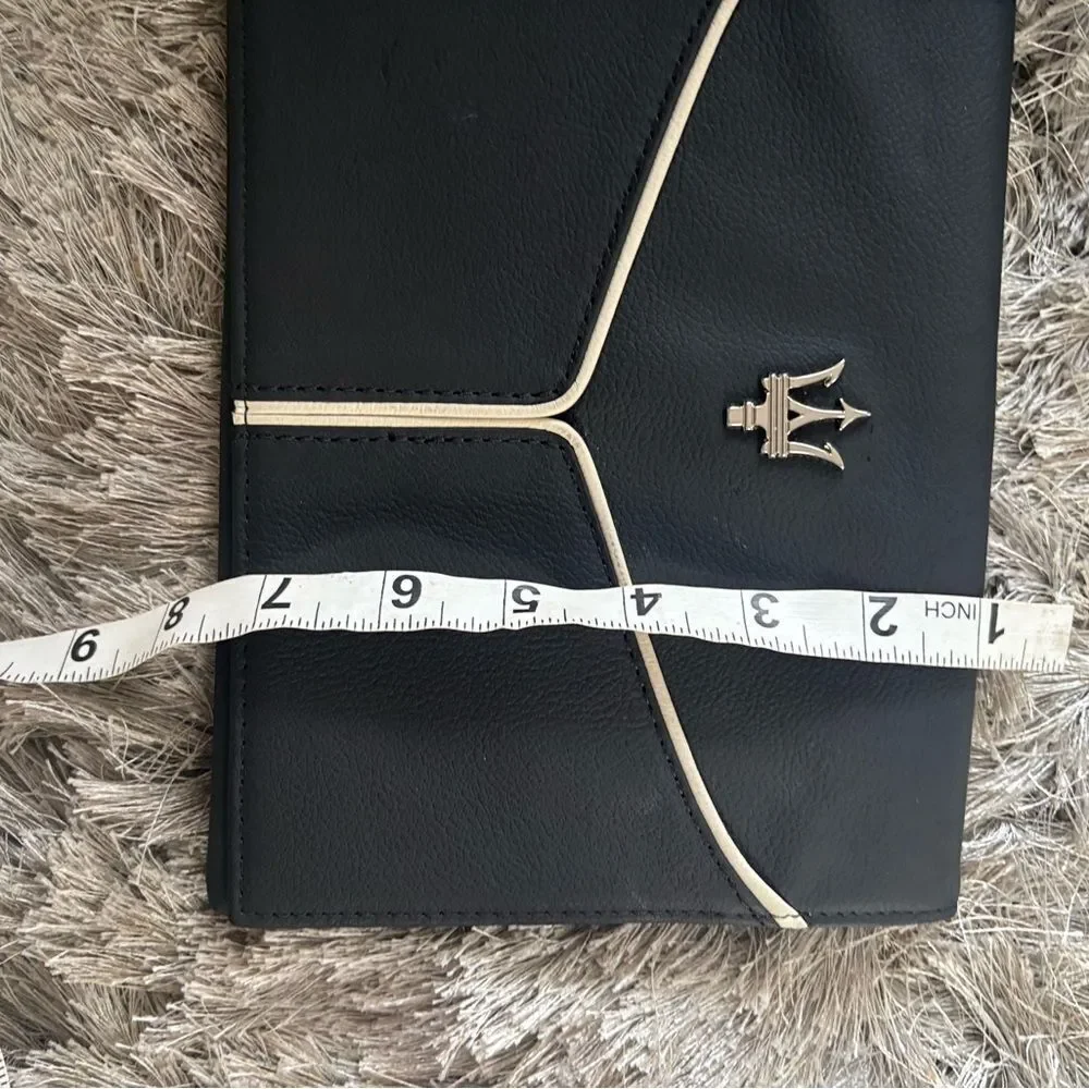 Maserati clutch leather storage case purse manual book accessory DOCUMENT FOLDER